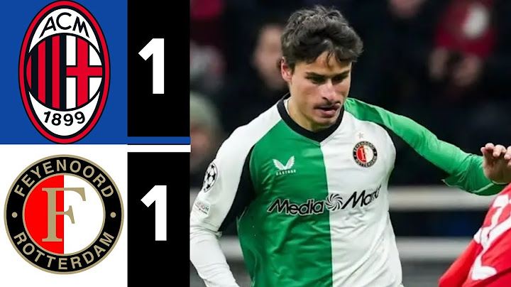 AC Milan vs Feyenoord (1-1) (Agg 1-2) - Extended HIGHLIGHTS || UEFA Champions League