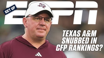 CFP RANKING GRIPES! 😒 Paul Finebaum MAKES THE CASE for Texas A&M to be No. 1! | Get Up