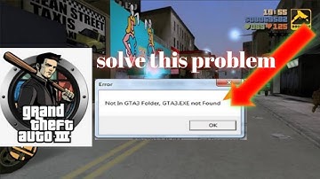 How to solve error 