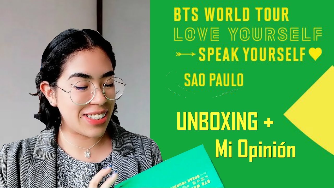 Unboxing DVD BTS in SAO PAULO 🇧🇷 BRAZIL + Opinion LOVE YOURSELF: SPEAK