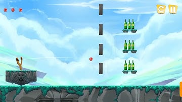 Hit Bottles Knock Down-2 (INTERMEDIATE LEVELS 51-60) Walkthrough Game Play. Free Android Game.