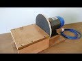 Make A Disc Sander || Homemade 8" Disc Sanding Machine