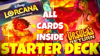 😊👉Ursula's RETURN👈// Mirabel & Bruno Madrigal STARTER DECK // Amber & Amethyst // DISNEY LORCANA