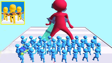 Gun Clash 3D Epic Battle - Gameplay Walkthrough Part 2 Levels 11-12 (Android, iOS)