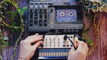 LoFi Ambient Jam using a Tape Machine | Volca Keys | FOSTEX X12 | Lofi Music | Experimental l Analog