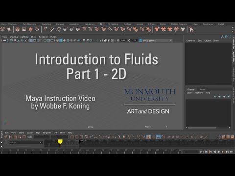 Introduction to Maya Fluids - Part 1: 2D