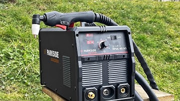 2 in 1 - Plasma Cutter with Integrated Compressor - PARKSIDE PPSK 40 A1