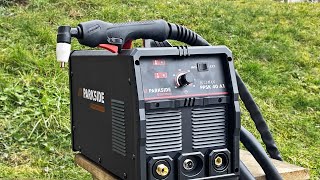2 in 1 - Plasma Cutter with Integrated Compressor - PARKSIDE PPSK 40 A1