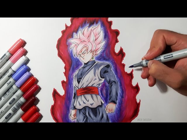 Goku Black SSJ rosé - Desenho de buiatchakaaa - Gartic