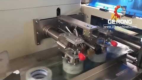 Automatic tape roll horizontal pillow bag flow form fill seal machine
