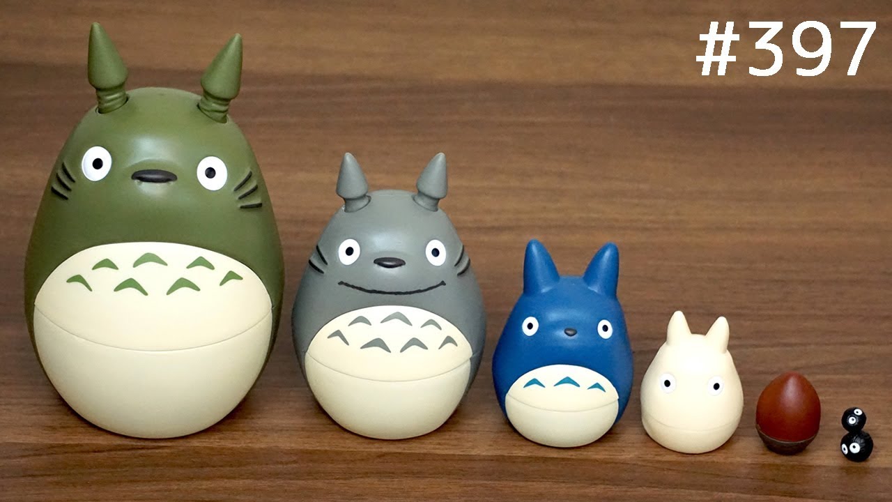 ジブリ映画 となりのトトロ のマトリョーシカ Studio Ghibli Totoro Matryoshka Japanese Toy Youtube