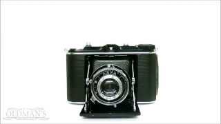 Agfa Jsolette 1937 Складной пленочный фотоаппарат Видеомузейный фотоаппарат