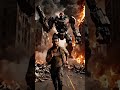 Giant Robot Apocalypse Chase in Future City 😱 (AI Cinematic Short) #viralvideo #whatif
