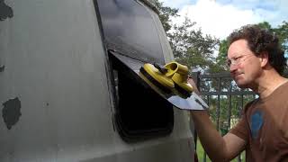 How to repair: CRL C.R. Lawrence RoadTrek crank out rear side window glue failure