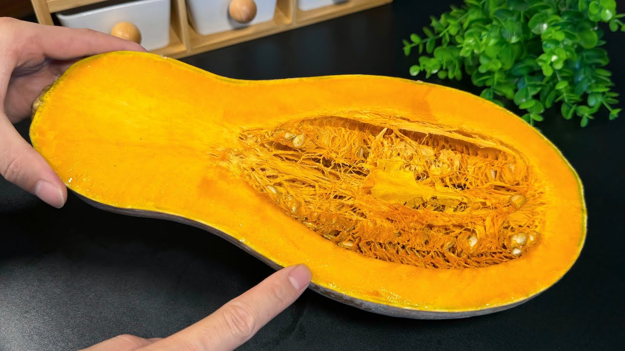 Pumpkins.Teach you a new method,Soft and sweet,Children love to