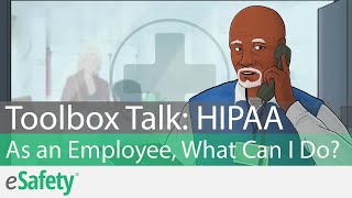 2 Minute Toolbox Talk: As an Employee, What can I do?