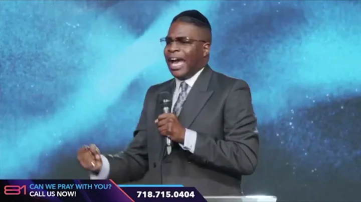 Pastor Darren Farmer preaching at the 81st iCongress