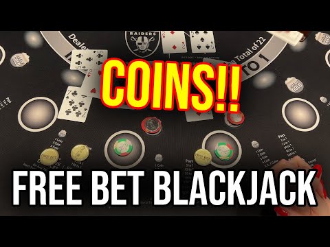 FREE BET BLACKJACK!! CAN SARAH BRING THE LUCK!!?