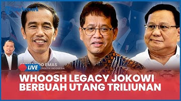 🔴Whoosh Legacy Jokowi Berbuah Utang Triliunan, Pakar: Prabowo Bertindak, Purbaya akan Tunduk