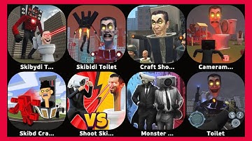 Skibidi Shooter, DaFuq!?Boom!,Nextbots Sandbox, #roblox titancameraman, Tvman, Cameraman