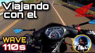 HONDA WAVE 110 ,,PRIMER VIAJE ((SENSACIONES))