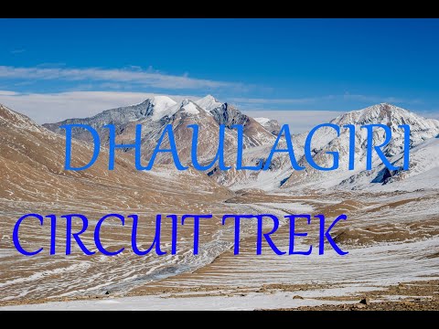 Dhaulagiri Circuit Trek video by Drone | Most Challenging Trek in Nepal