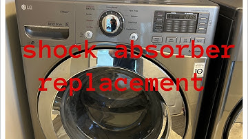 #63 LG Washing Machines shock absorber replacement ￼(thumping, and vibrating fix)