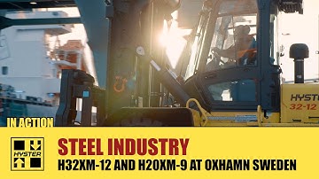 Hyster Steel Industry in Action OxHamn Sweden- HysterⓇ