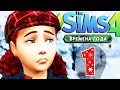 The Sims 4 Времена Года | Зима | Первый снег #1