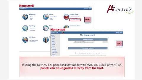 Upgrade Firmware NetAXS-123