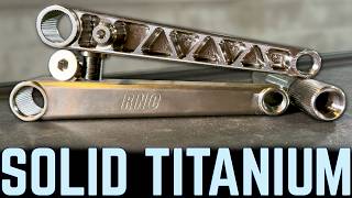 RNC SOLID TITANIUM CRANKS - THEY'RE BACK & BETTER!