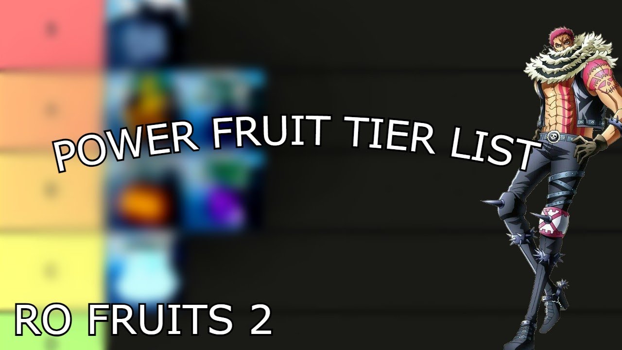 Fruit Tier List V2 : r/bloxfruits