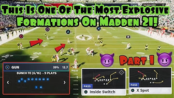 Gun Bunch TE Mini Scheme Part 1: Learn How To Run This Explosive Formation In Madden 21!