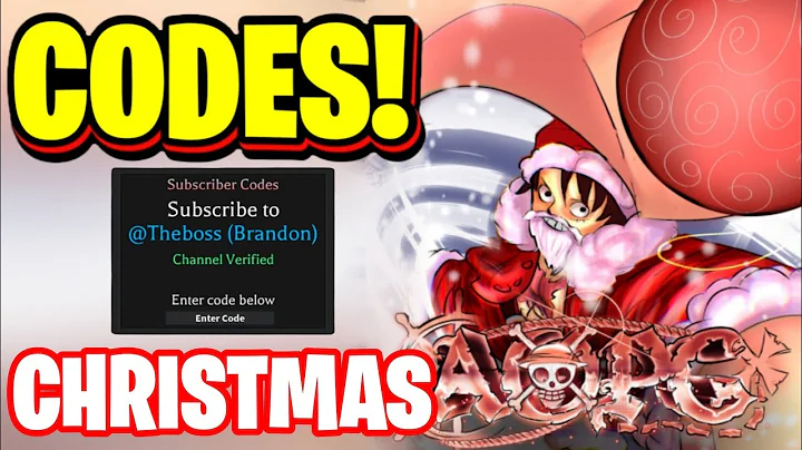 *NEW* ALL CHRISTMAS UPDATE CODES FOR AOPG! ROBLOX AOPG CODES