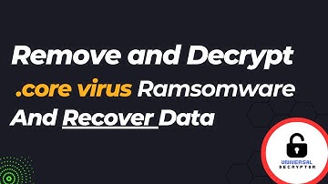 How to Remove Core Ransomware and Recover Files (SOLVED) | .core Virus Decryptor (Makop virus)