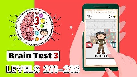 Brain Test 3: Tricky Quests Levels 211 - 215 Solutions