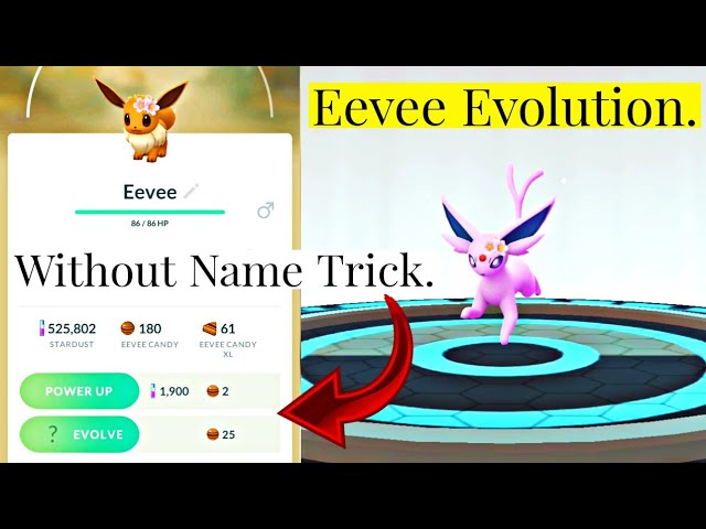 IGN on X: #PokemonGO is BACK. Here's how to evolve Eevee into Umbreon or  Espeon!   / X