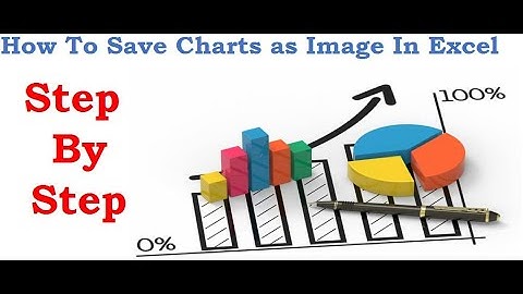 How to Save Charts as Image in Excel