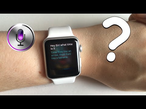 Ask Siri: What time is it? [Apple Watch]