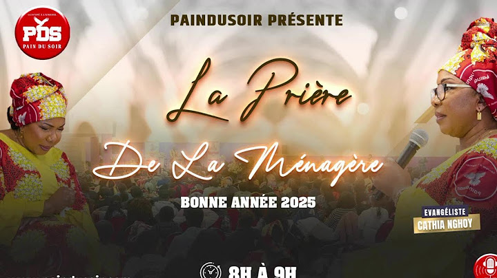 La prière de la ménagère