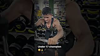 Under 17 Champion Zishan Saifi