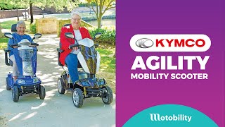 Kymco Agility - an indepth look at features, benefits and test ride of this medium mobility scooter