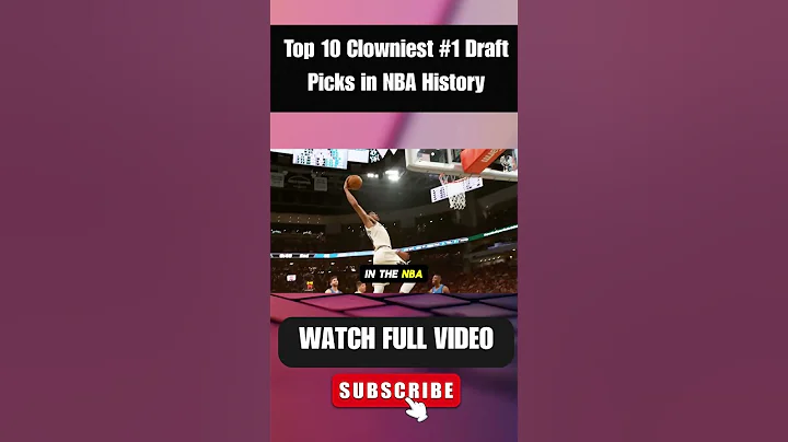 Top 10 Clowniest #1 Draft Picks in NBA History