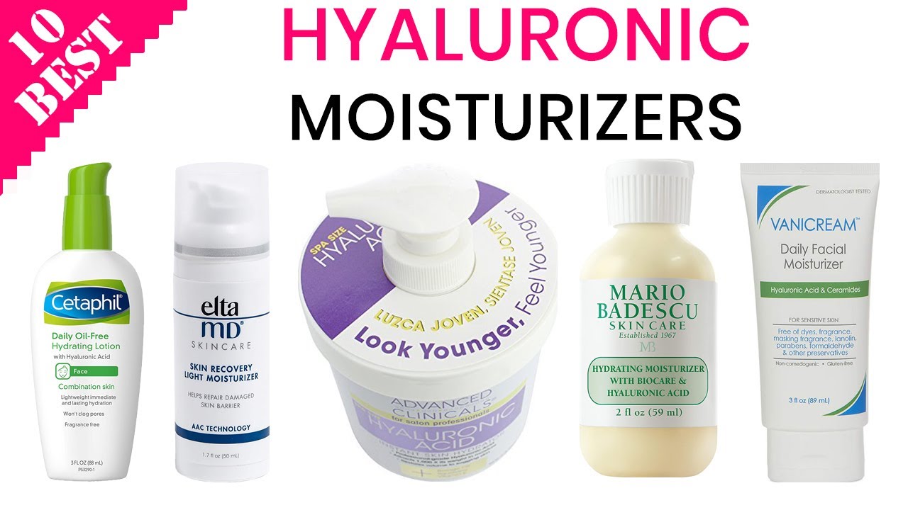 10 Best Hyaluronic Acid Moisturizers in 2021