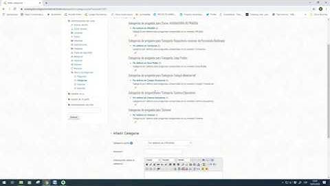 Cuestionarios de Moodle. 3/3 Banco de preguntas