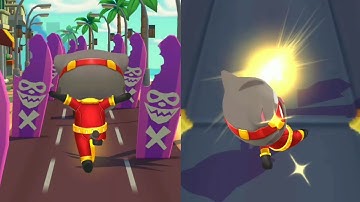 Talking Tom Hero Dash ( Android ) - Special Events: 2 mission Obstacle Crazy ( Super Tom )