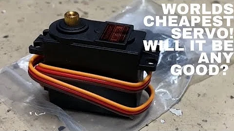 DIRT cheap $5 Chinese metal gear servo review!! (it actually surprised me)