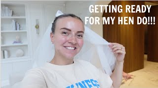 PREP FOR MY HEN DO WITH ME | ZOE HAGUE