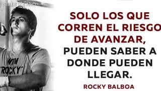 frases de motivación de Rocky y música motivaciónal