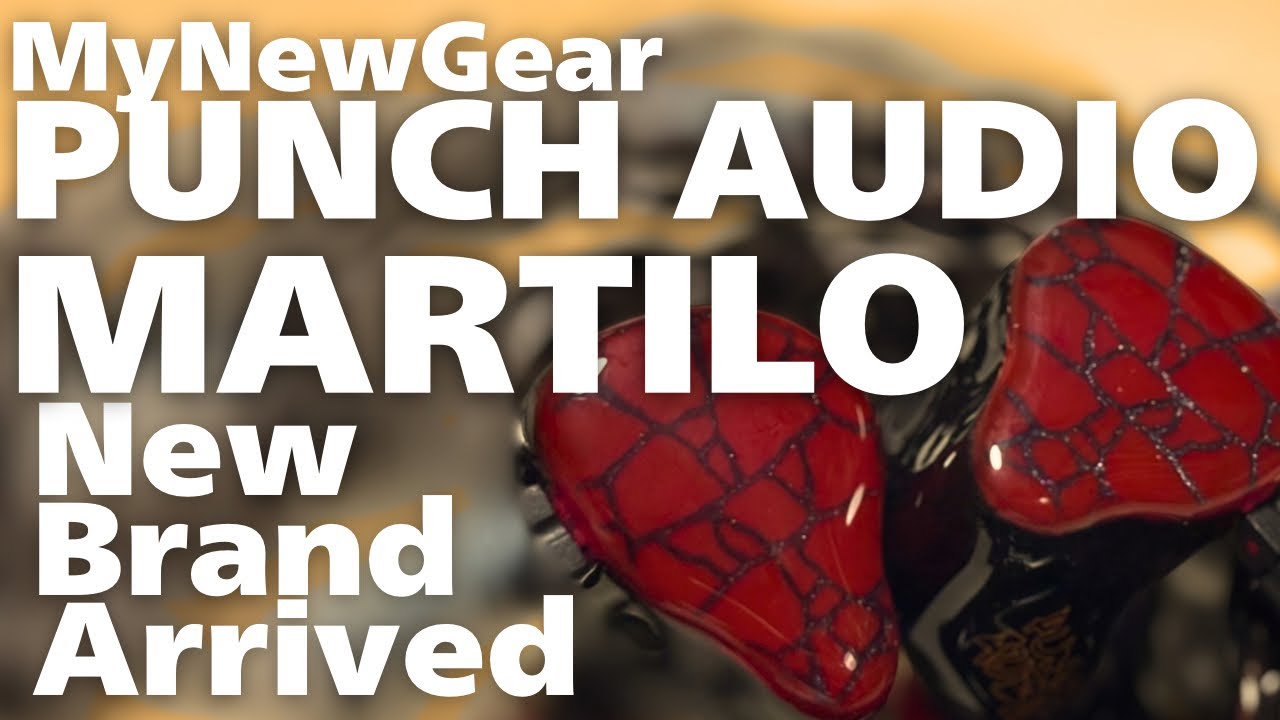 Punch Audio Martilo おまけイヤホンポーチ付き Punch Audio Martilo